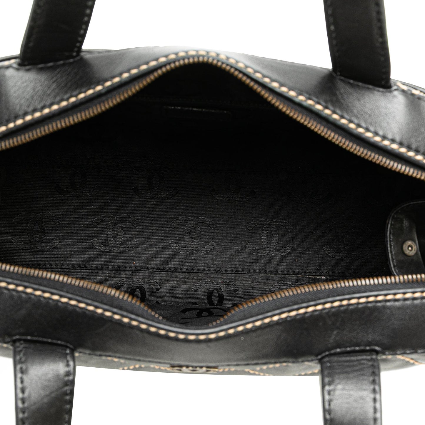 Chanel CC Wild Stitch Lambskin Handbag