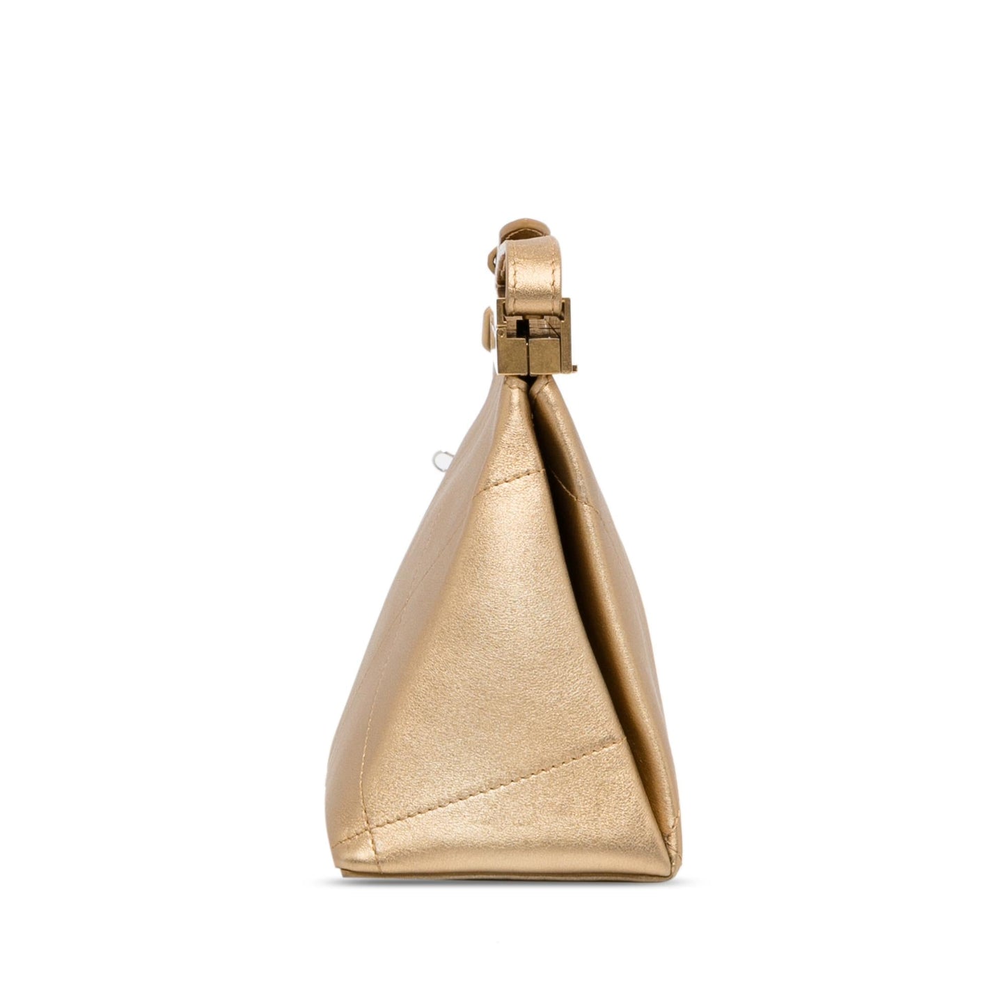 Chanel Calfskin Kiss Lock Frame Bag (SHG-h2SEo7)