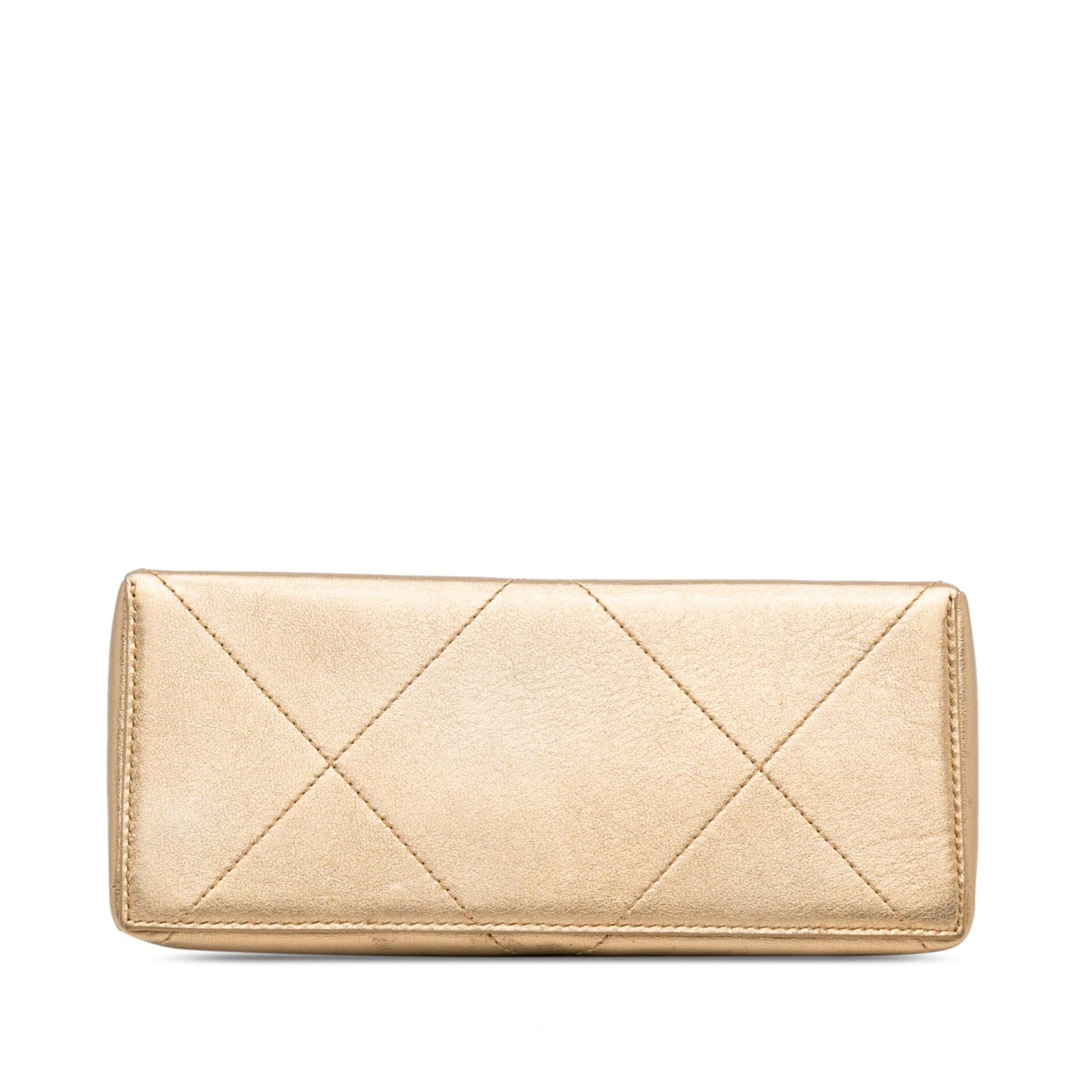 Chanel Calfskin Kiss Lock Frame Bag (SHG-h2SEo7)