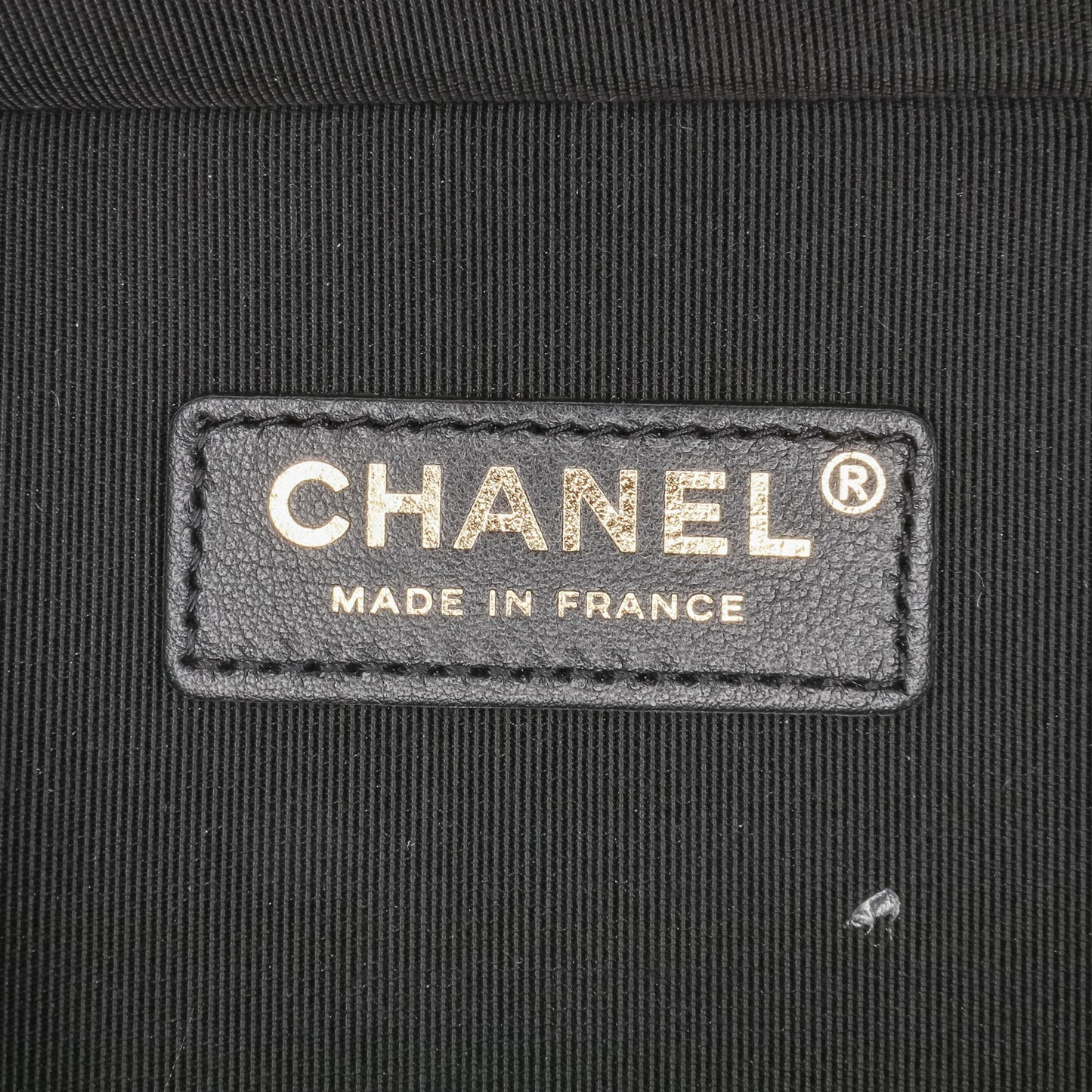 Chanel Calfskin Stitched Cup Of Tea Vanity Case