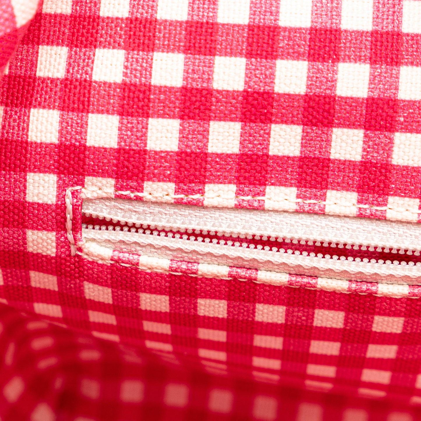 Chanel Canvas Gingham Handbag