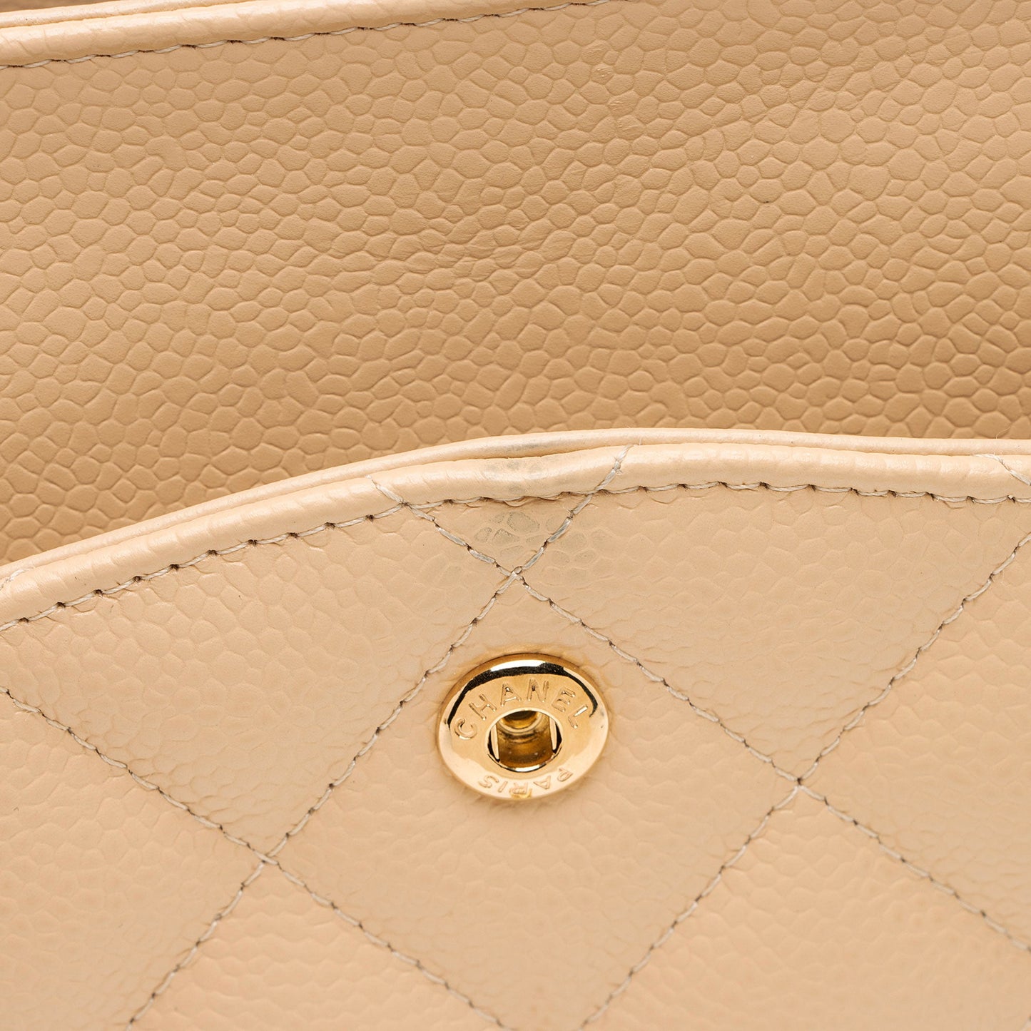 Chanel Caviar Leather Classic Jumbo Double Flap Bag