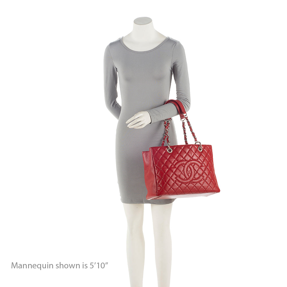 Chanel Caviar Leather Grand Shopping Tote