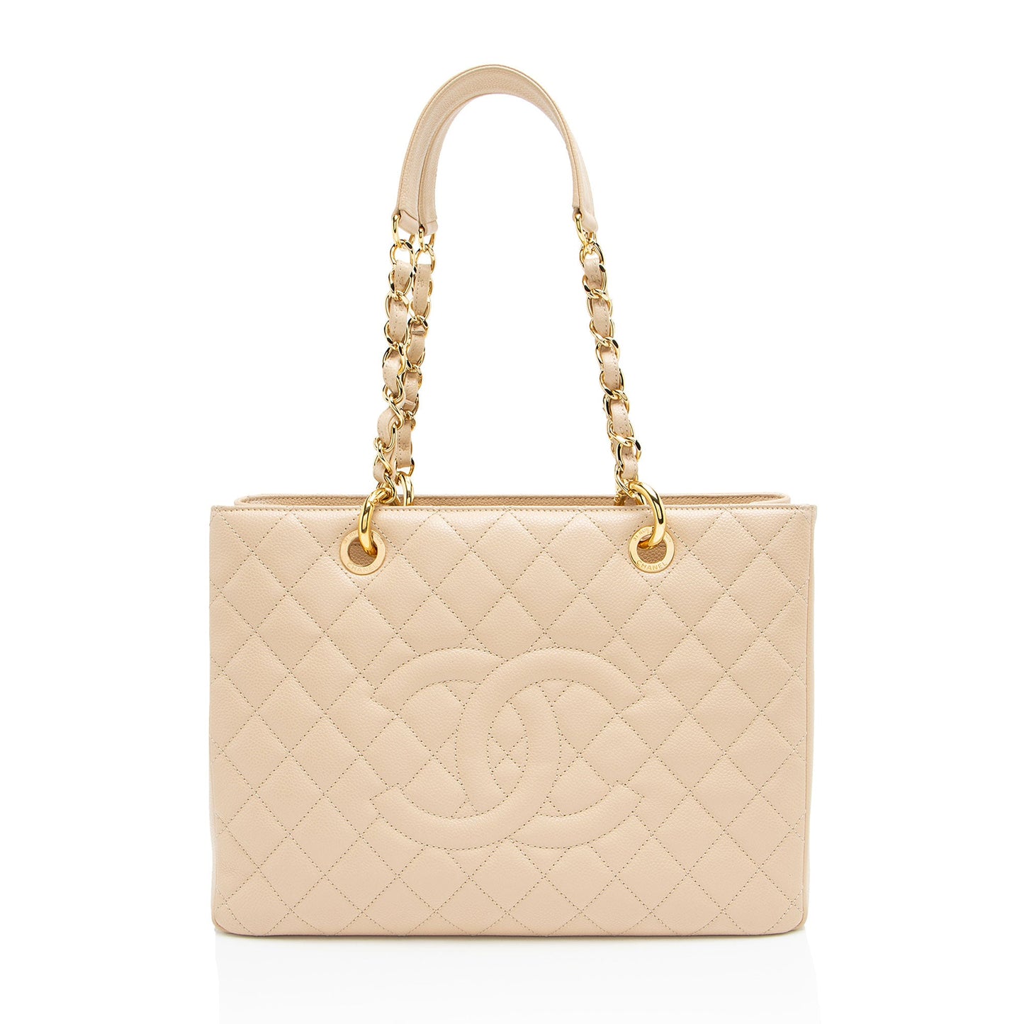 Chanel Caviar Leather Grand Shopping Tote