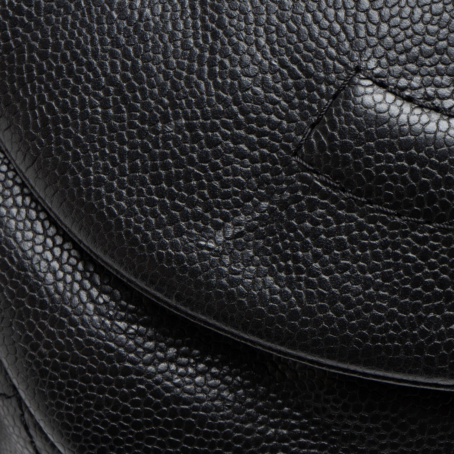 Chanel Caviar Leather Half Moon Shoulder Bag