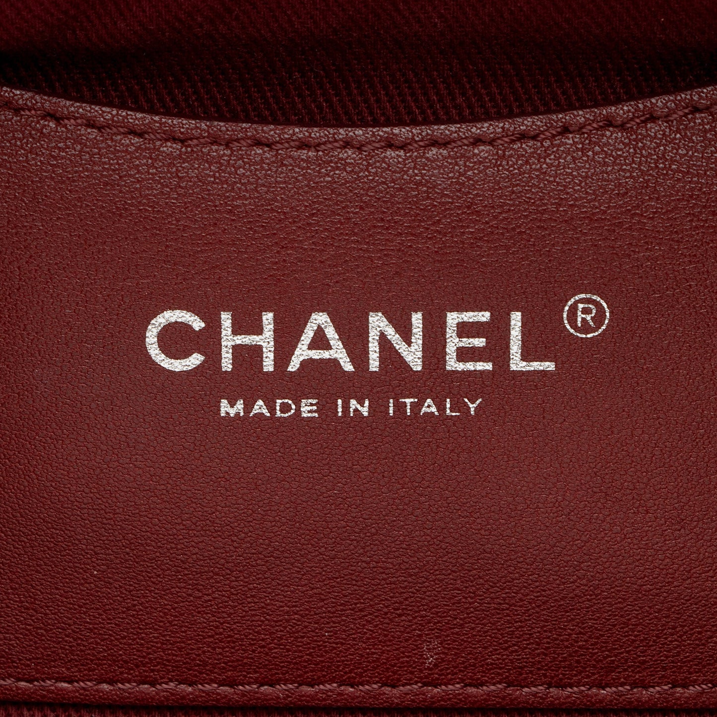 Chanel Caviar Leather Just Mademoiselle Bowler Bag