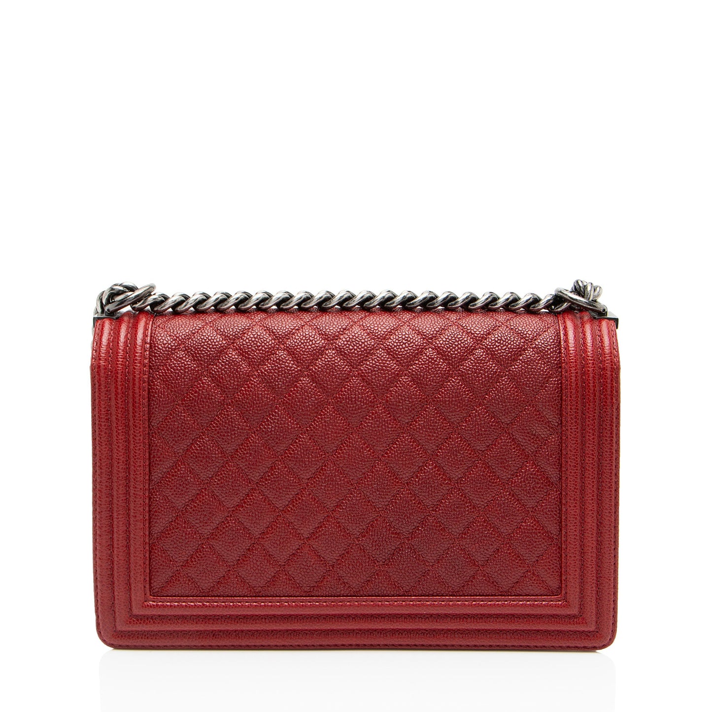Chanel Caviar Leather New Medium Boy Bag