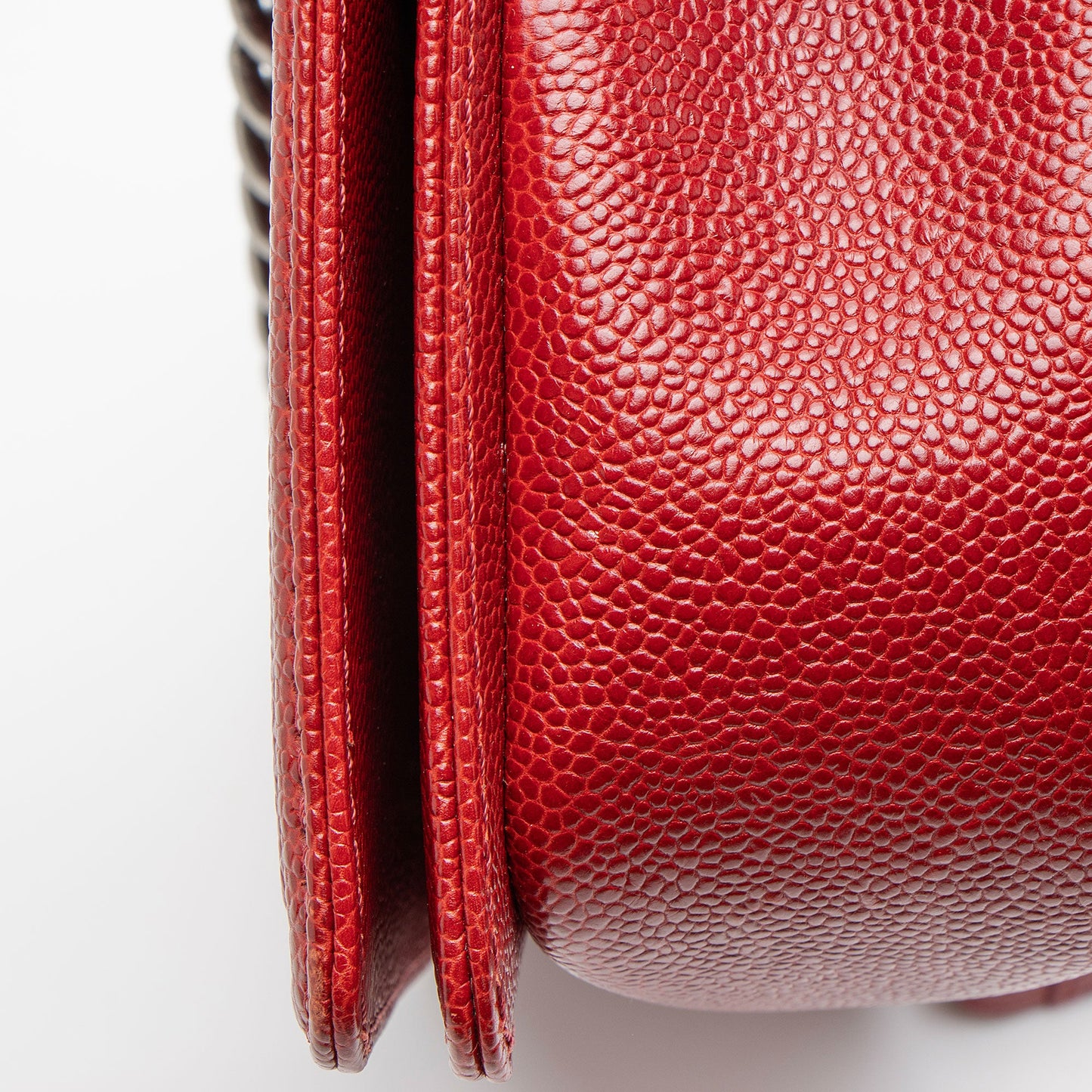 Chanel Caviar Leather New Medium Boy Bag