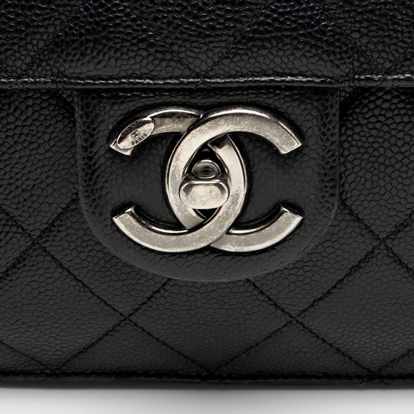 Chanel Caviar Leather Retro Class Medium Flap Bag