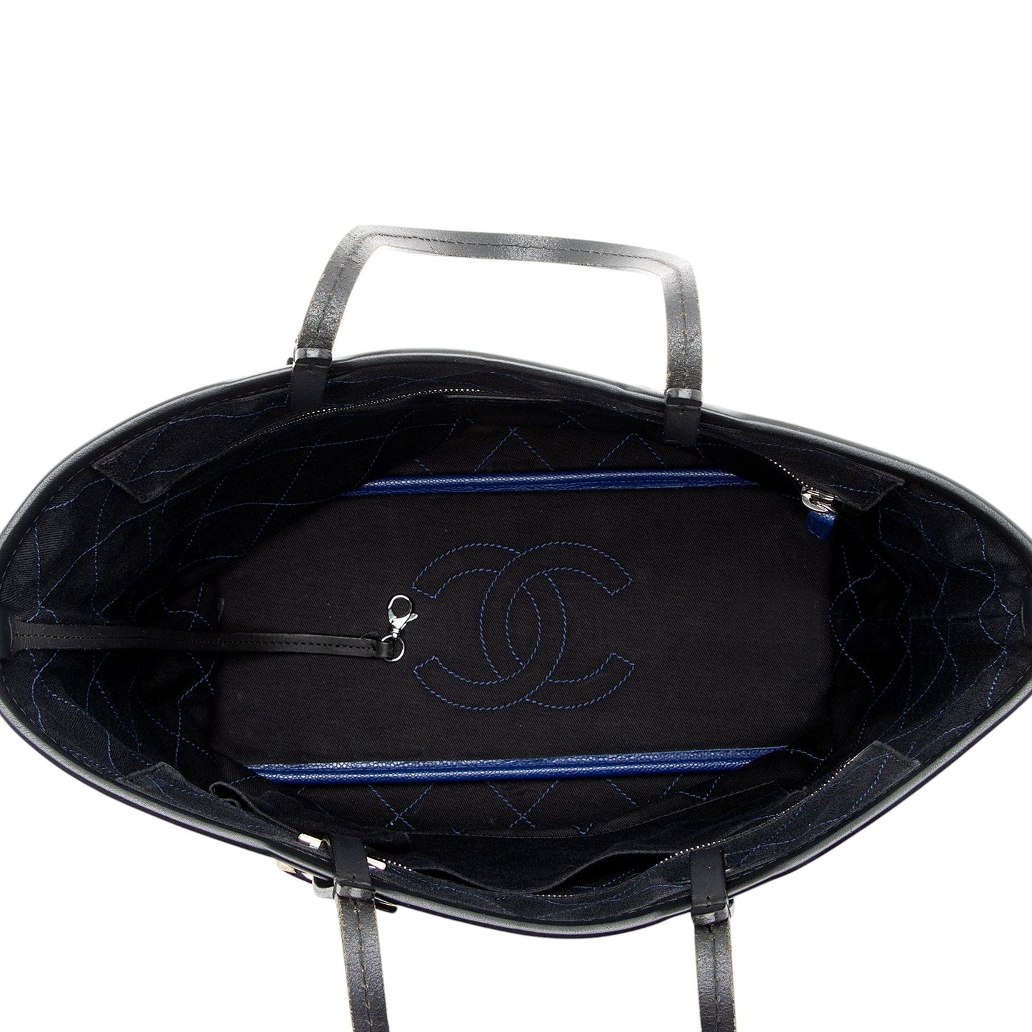 Chanel Caviar Leather Shopping Fever Small Tote