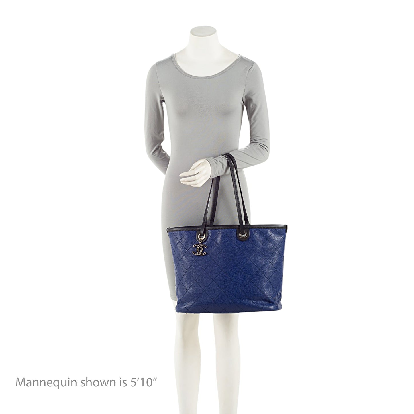 Chanel Caviar Leather Shopping Fever Small Tote