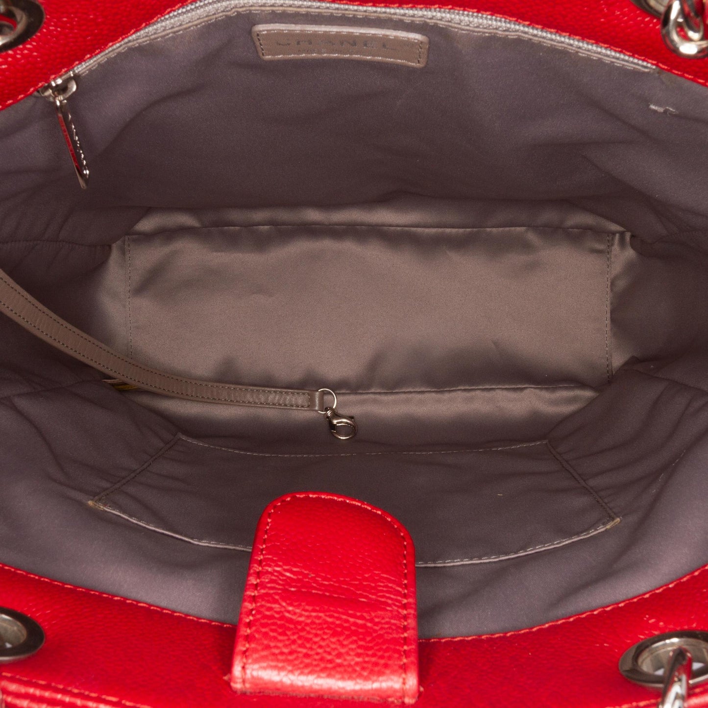 Chanel Caviar Vertical Grand Shopping Tote