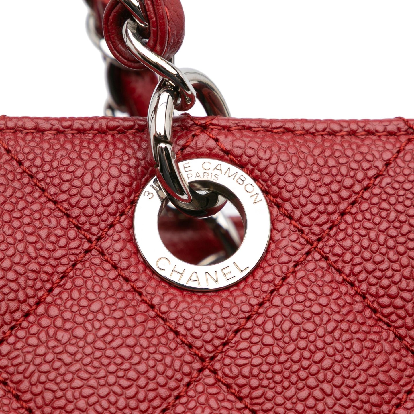 Chanel Caviar Vertical Grand Shopping Tote