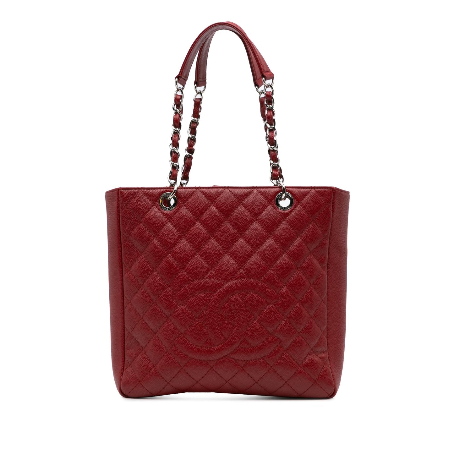 Chanel Caviar Vertical Grand Shopping Tote