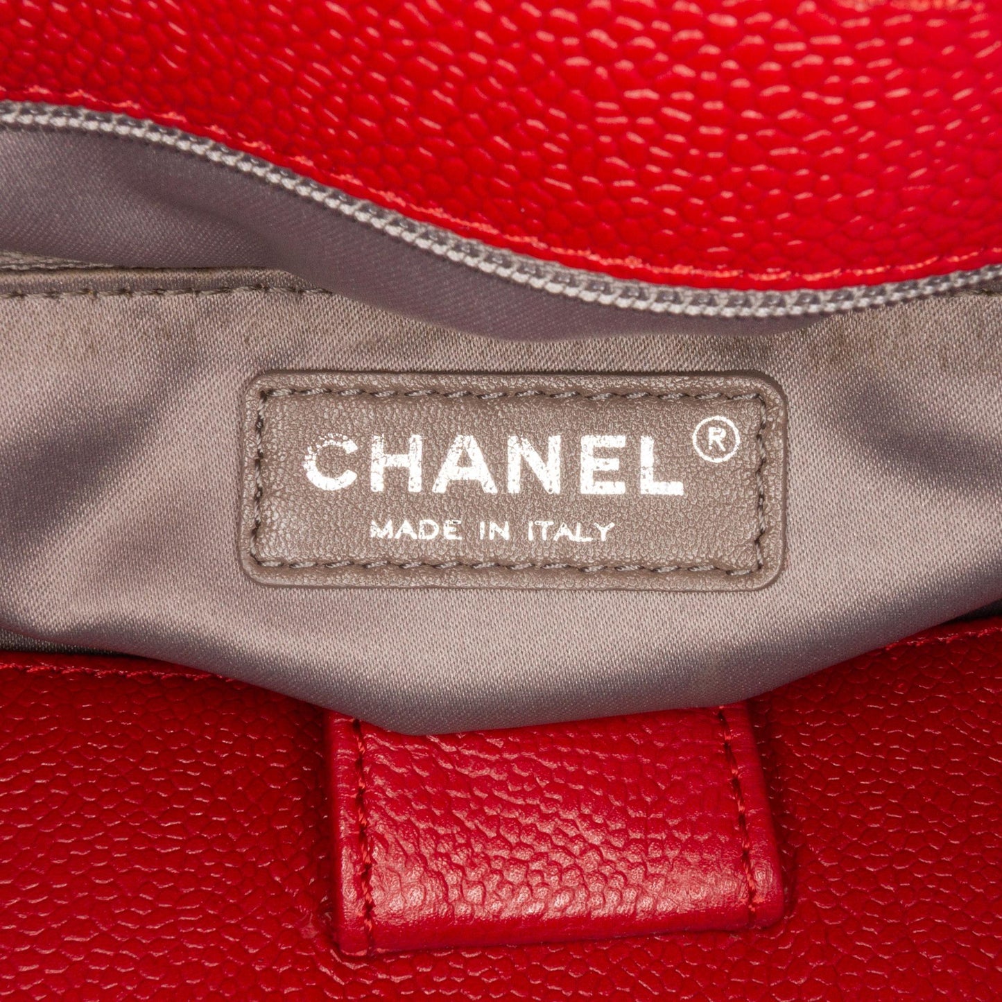 Chanel Caviar Vertical Grand Shopping Tote