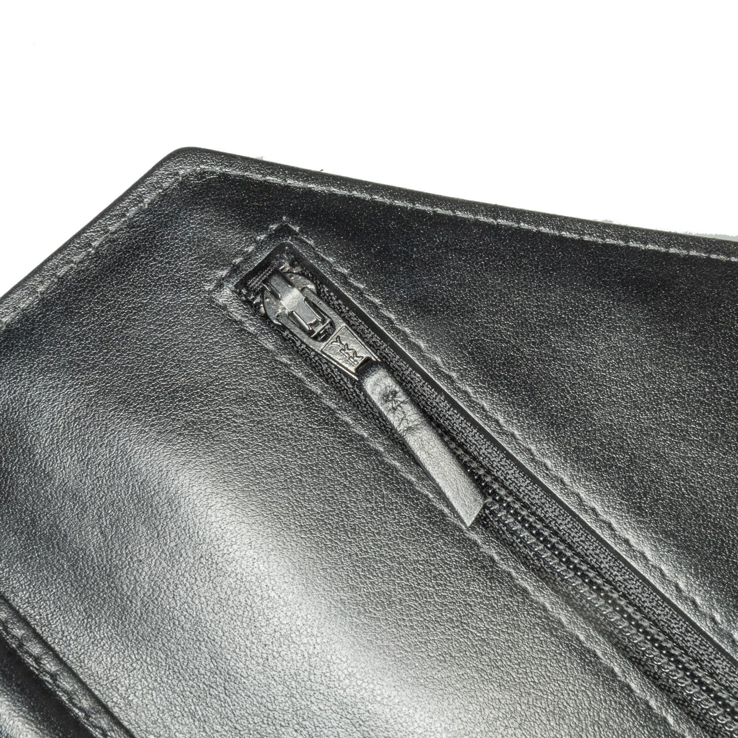 Chanel Chevron Lambskin Button Wallet On Chain