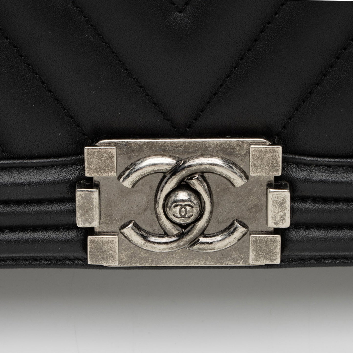 Chanel Chevron Lambskin New Medium Boy Bag