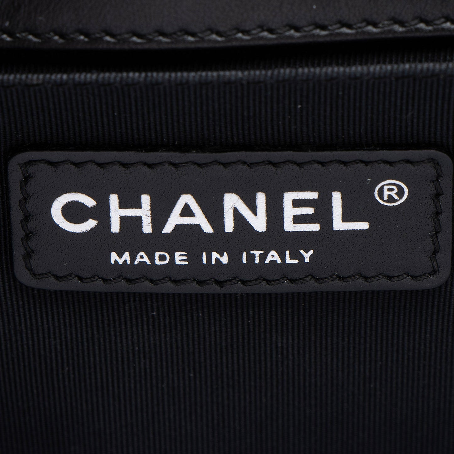 Chanel Chevron Patent Leather Old Medium Boy Bag