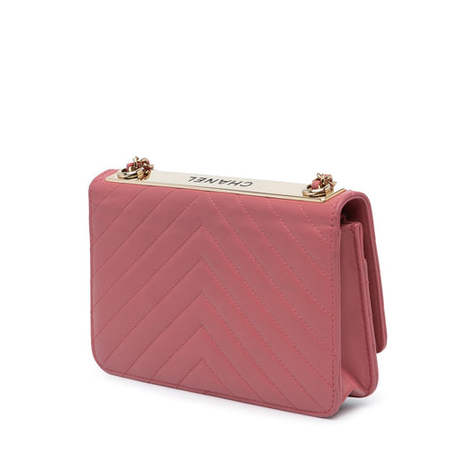 Chanel Chevron Quilted Lambskin Trendy CC Wallet on Chain