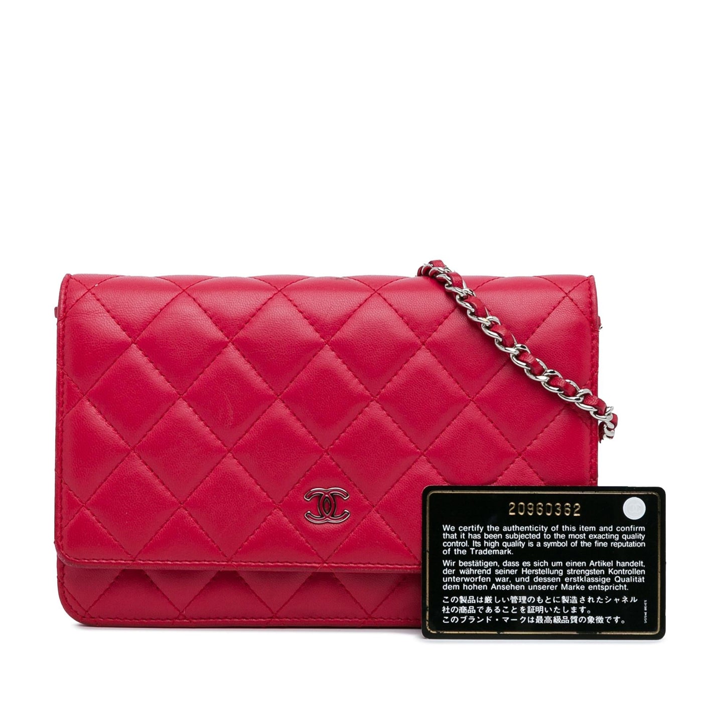 Chanel Classic Lambskin Wallet on Chain