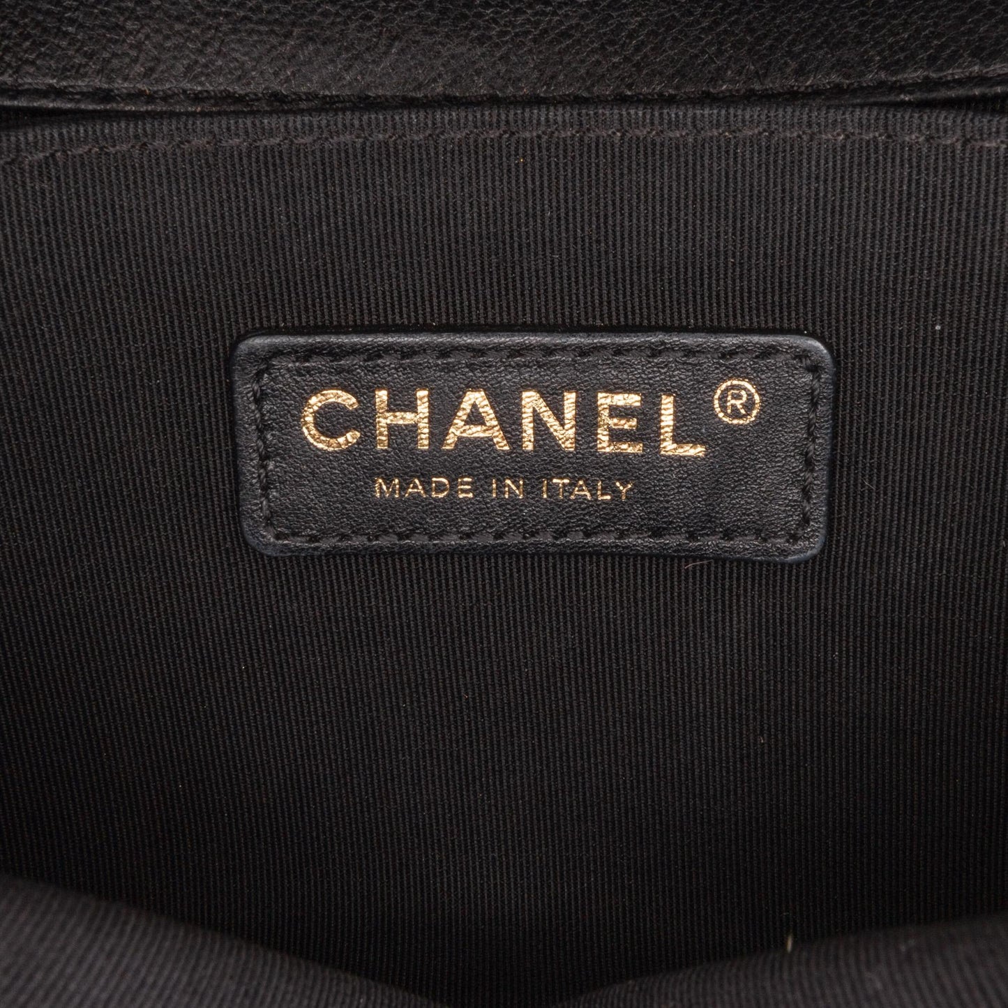Chanel Crest-Embellished Medium Boy Bag