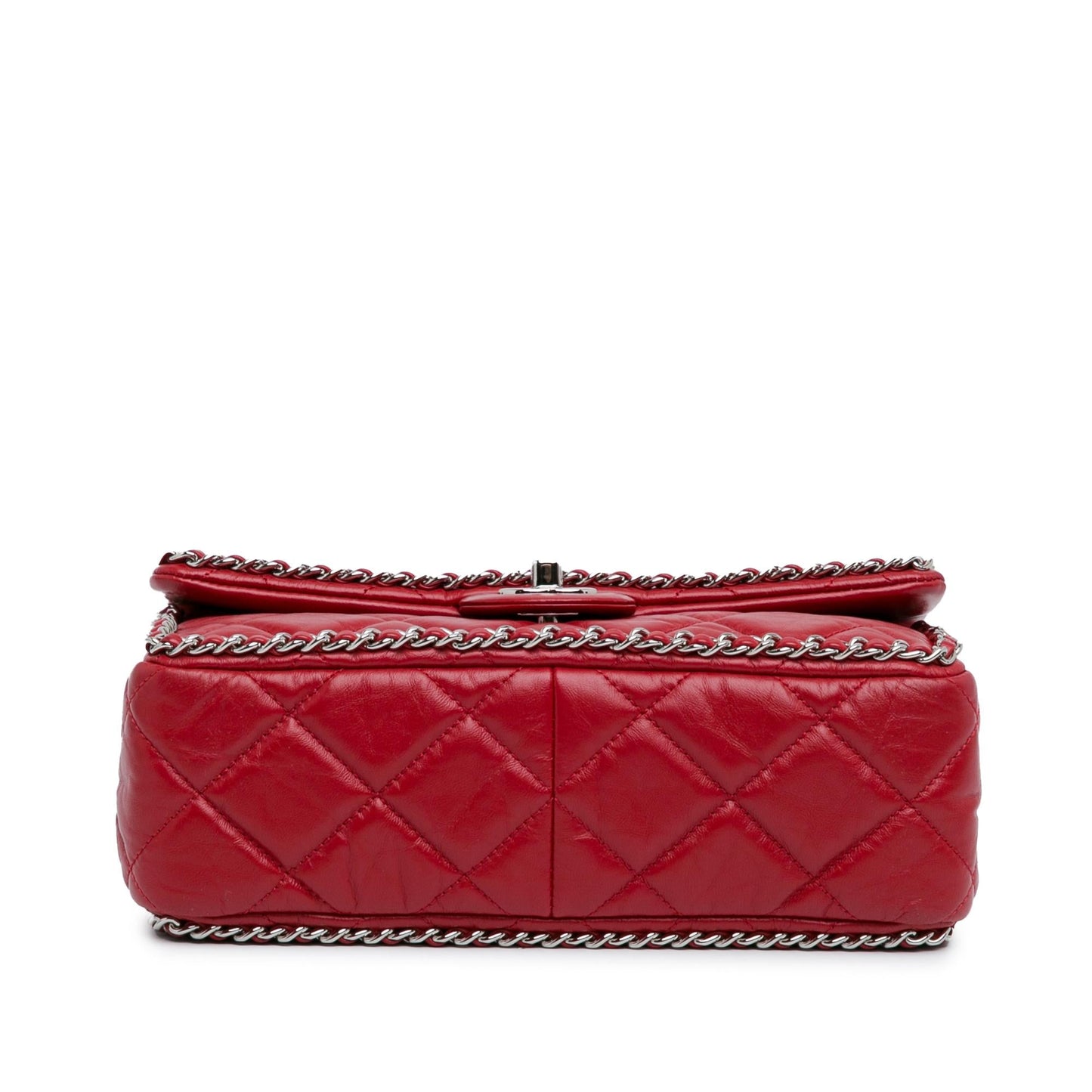 Chanel Crumpled Chain All Over Flap
