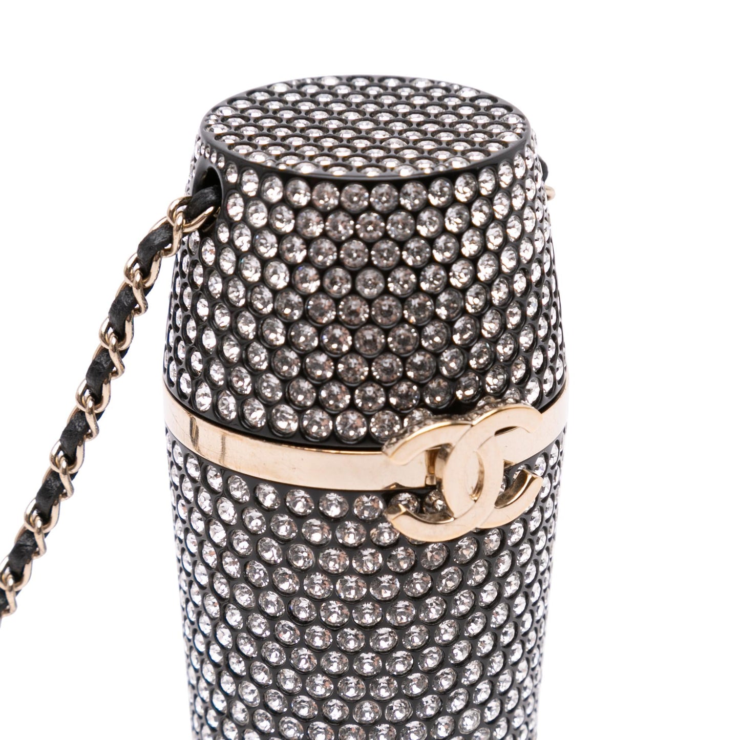 Chanel Crystal Lipstick Case on Chain