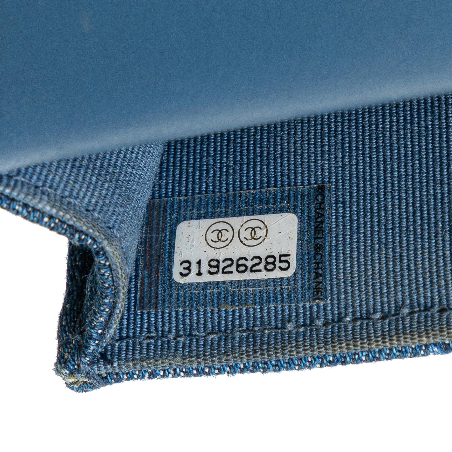 Chanel Denim 19 Phone Holder with Chain