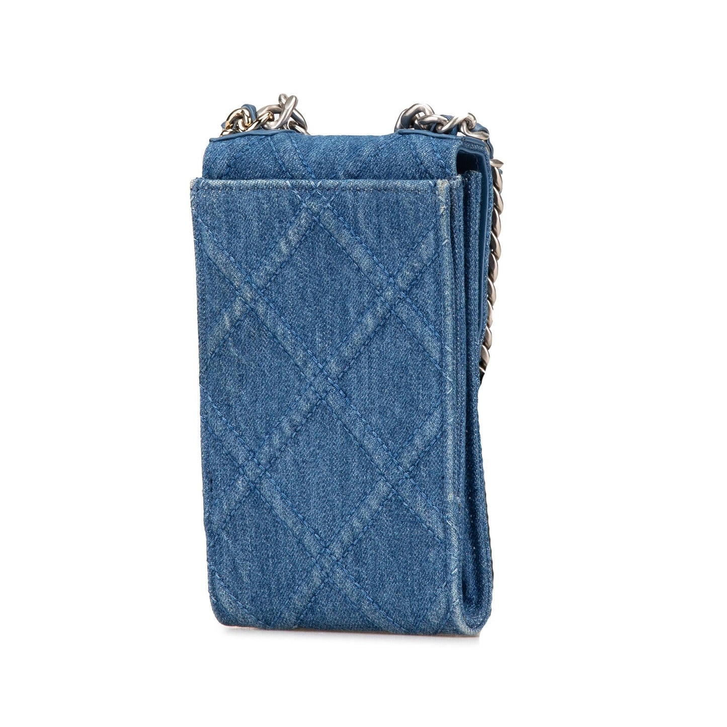 Chanel Denim 19 Phone Holder with Chain