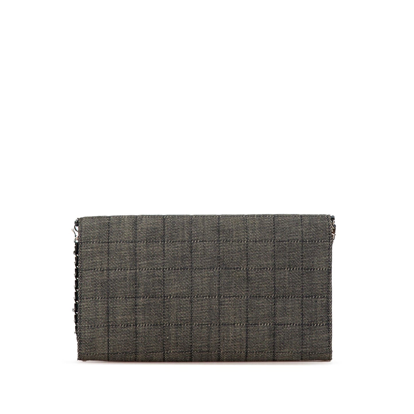 Chanel Denim Choco Bar Chain Flap