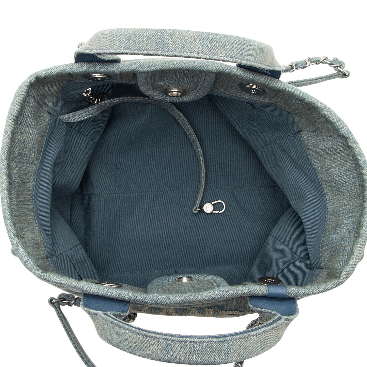 Chanel Denim Deauville Small Tote