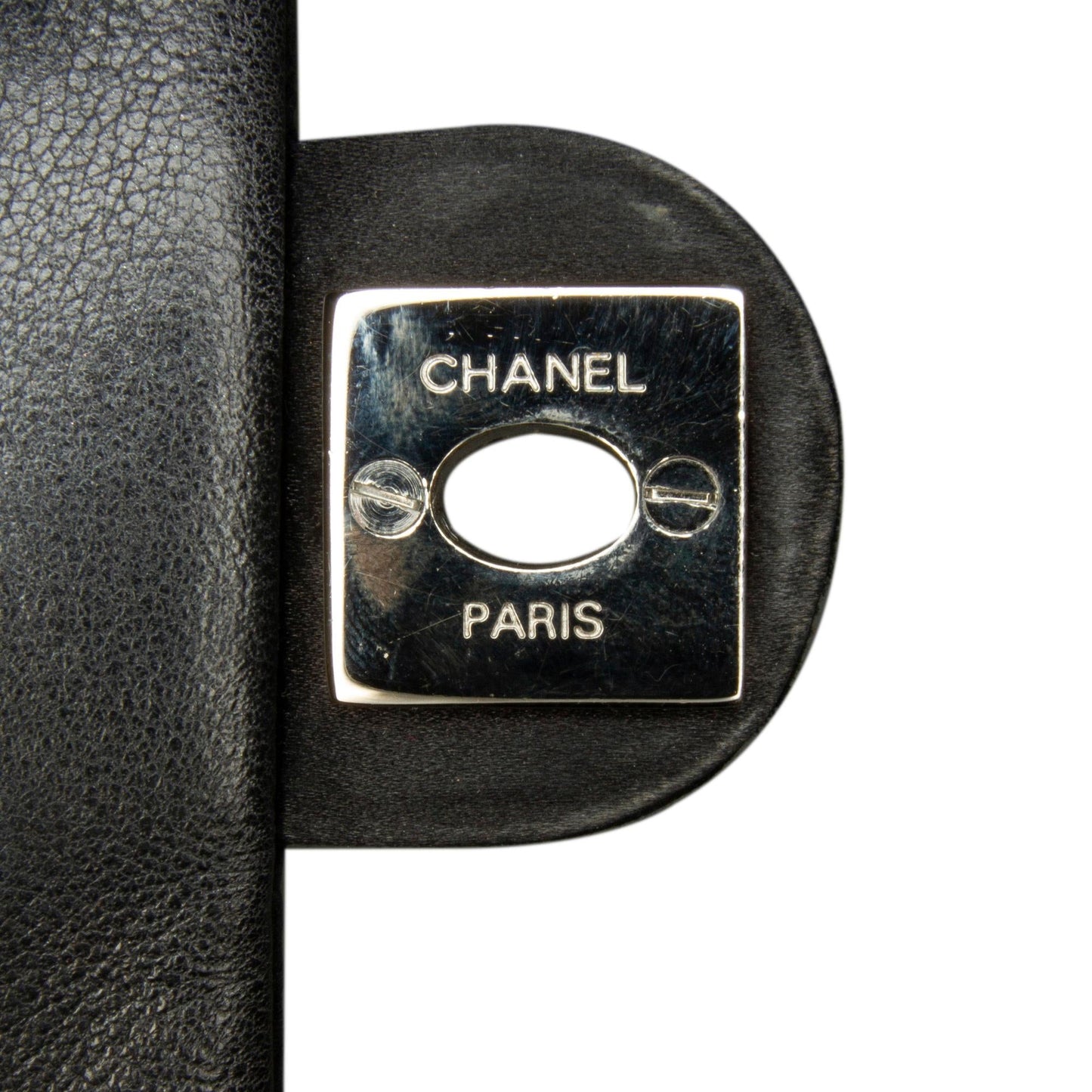 Chanel Extra Mini Satin Choco Bar Charms Flap Bag