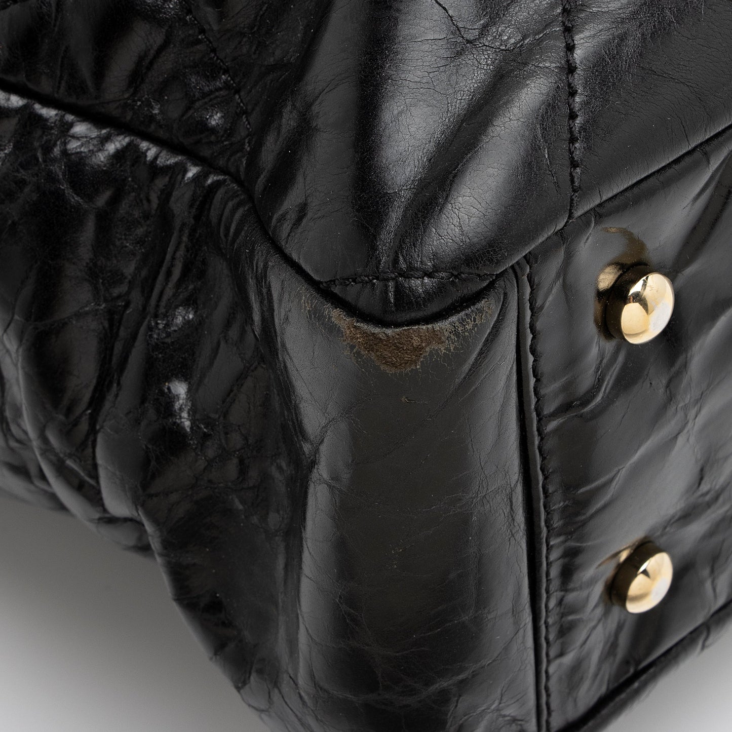 Chanel Glazed Calfskin Portobello Medium Tote (SHF-23347)