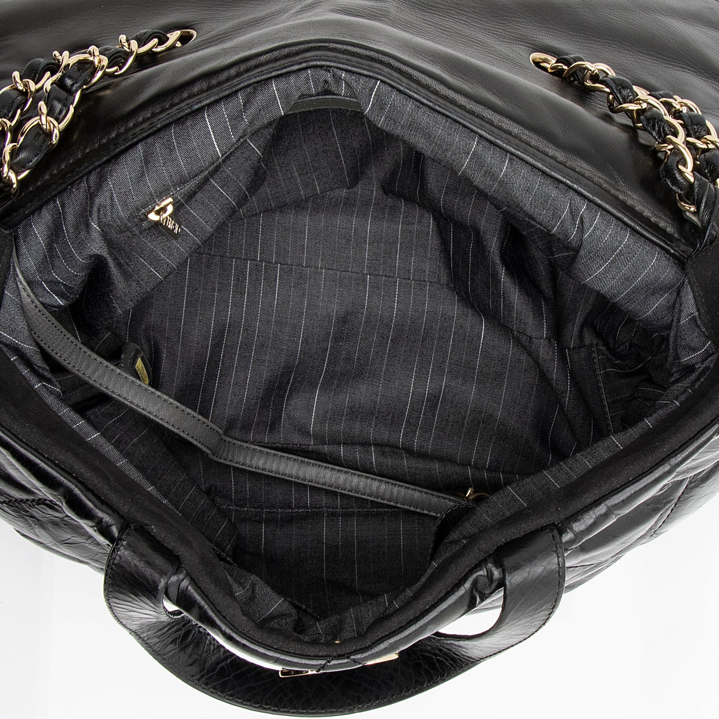Chanel Glazed Calfskin Portobello Medium Tote (SHF-23347)
