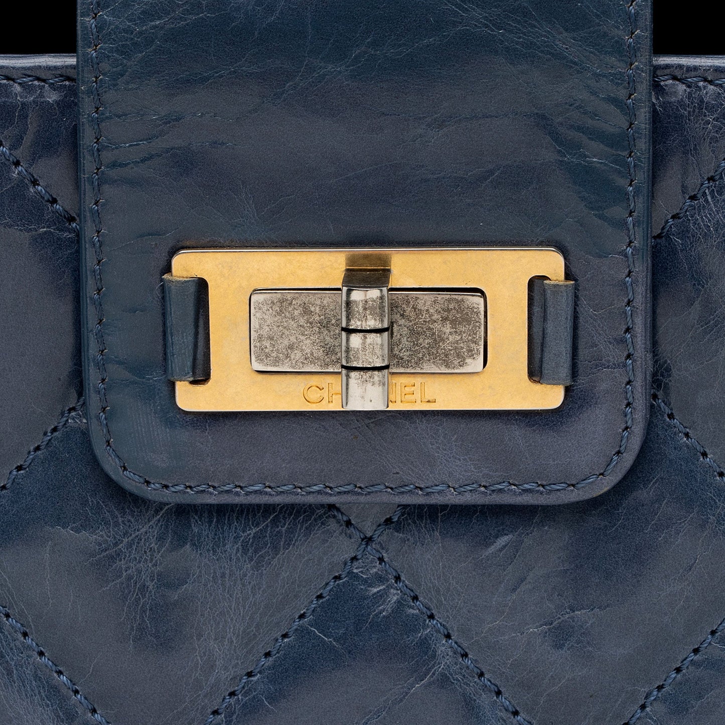 Chanel Glazed Calfskin Reissue Small Tote (SHF-NdQ2KU)