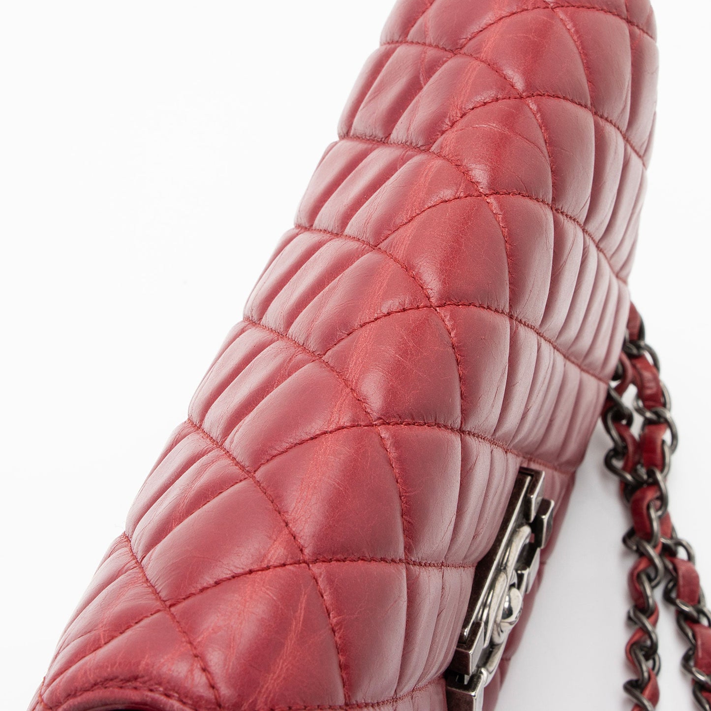 Chanel Glazed Calfskin Soft Small Boy Bag (SHF-2sRZT7)