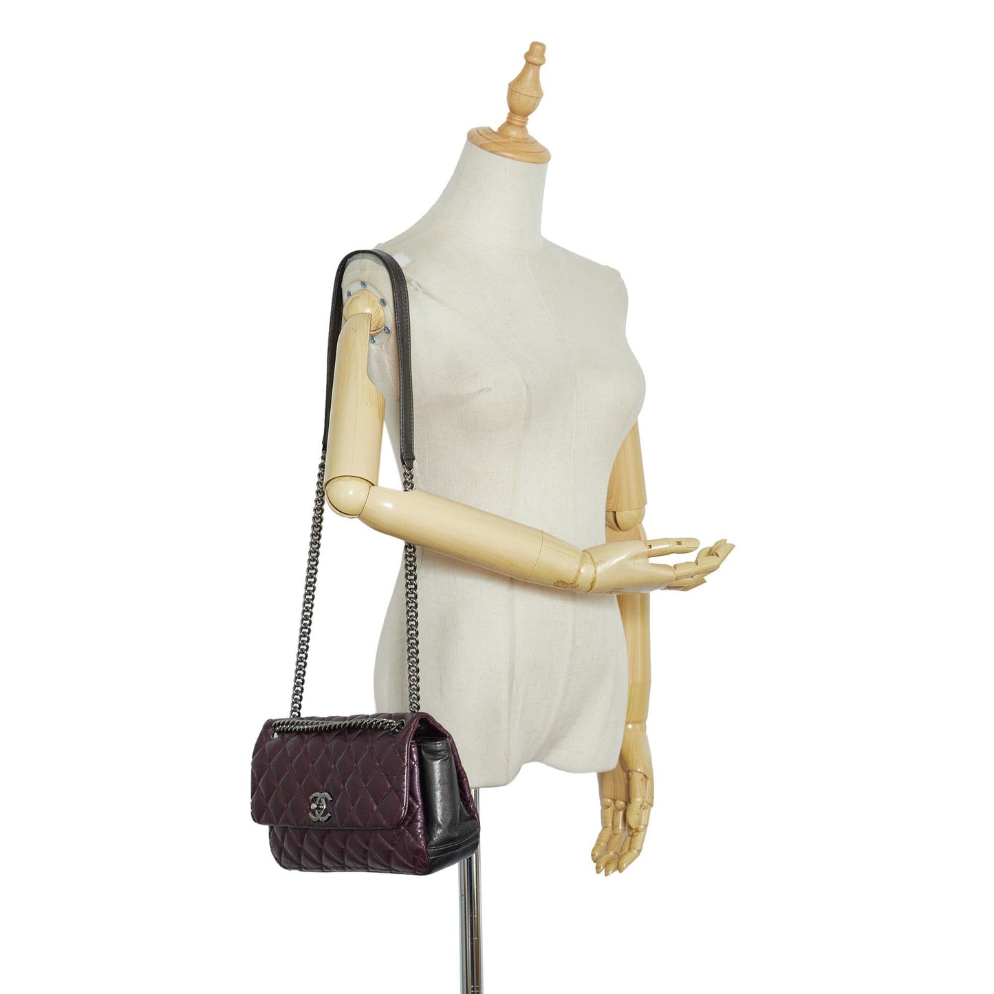 Chanel Glazed Matelasse Portobello Flap Bag