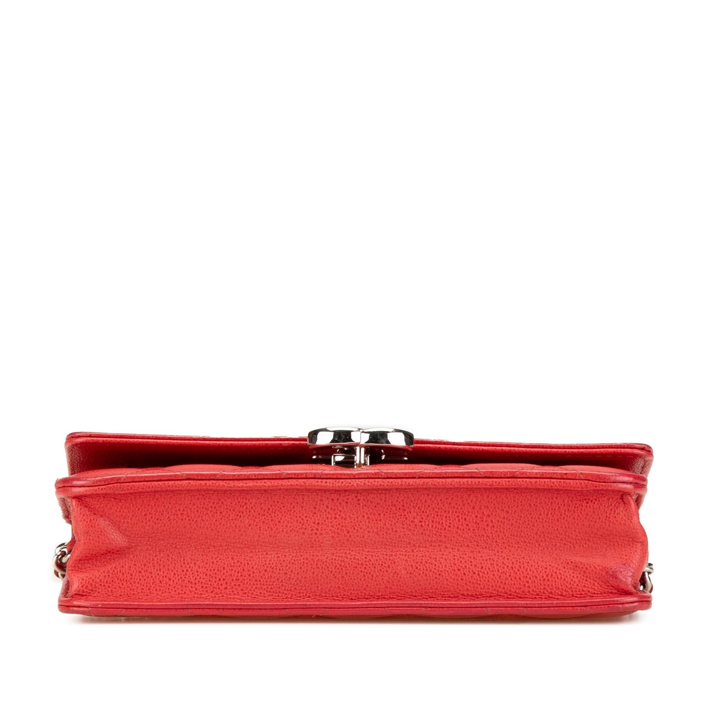 Chanel Grained Calfskin CC Box Wallet On Chain