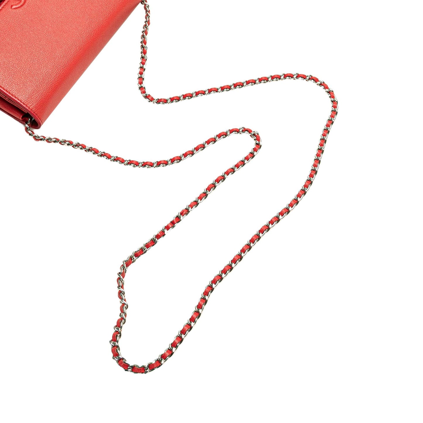 Chanel Grained Calfskin CC Box Wallet On Chain