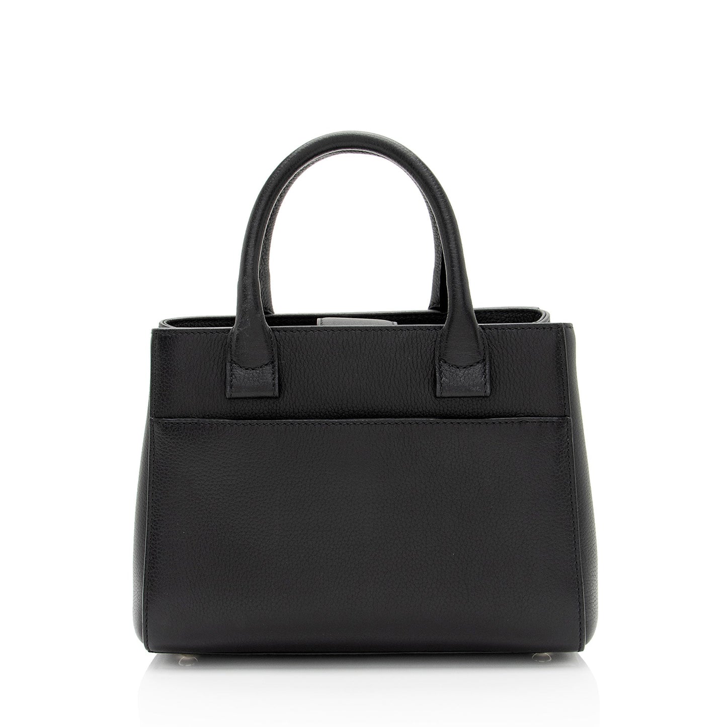 Chanel Grained Calfskin Executive Mini Shopper Tote (SHF-sRxeUb)