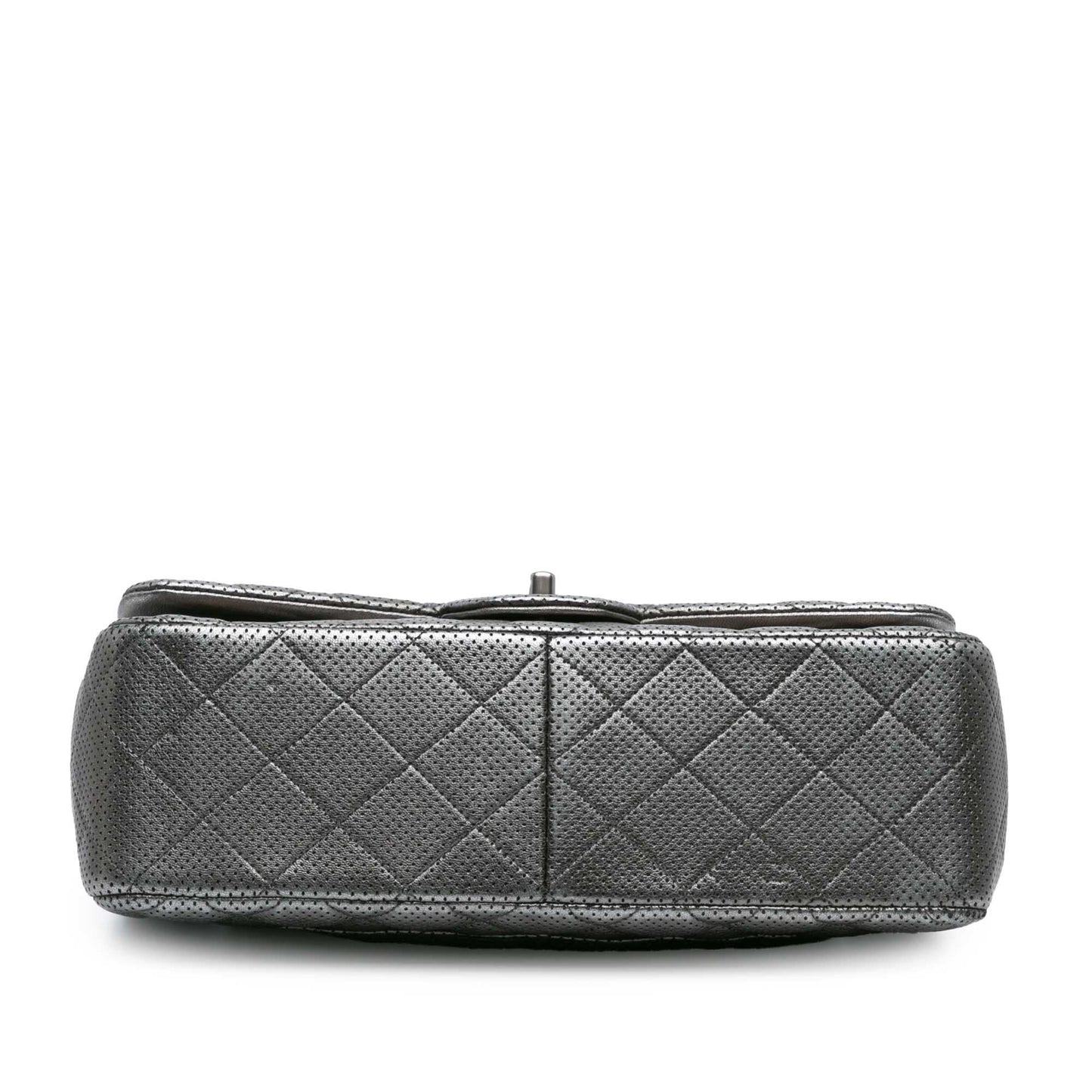 Chanel Jumbo Classic Perforated Lambskin Double Flap