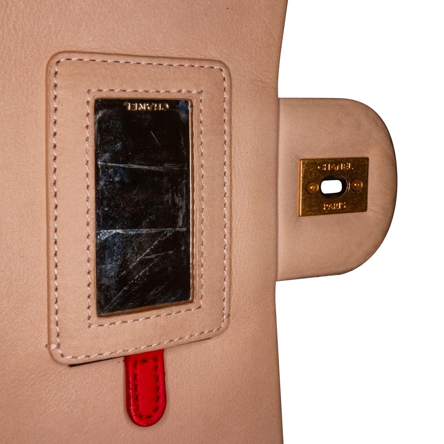 Chanel Jumbo Quilted Calfskin Triple Stitched Flap (SHG-F4DDBD)