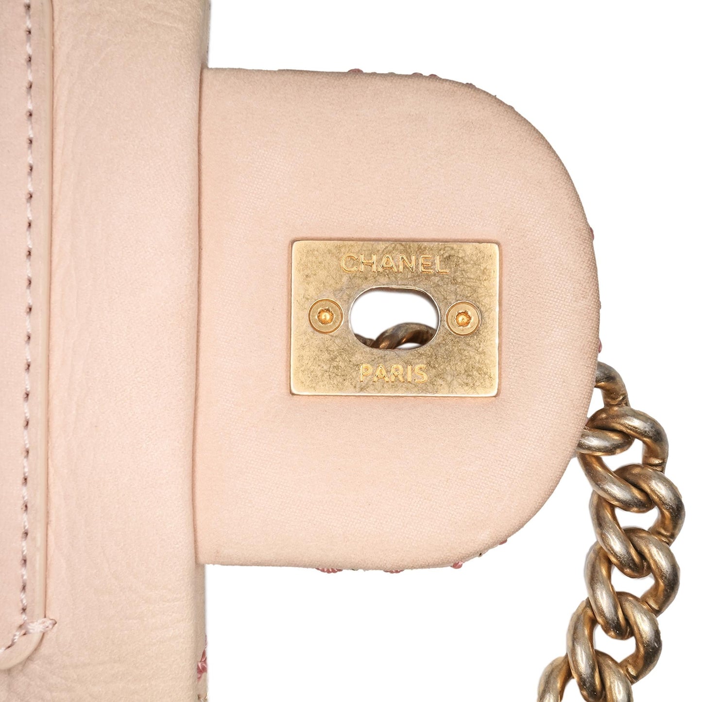 Chanel Jumbo Quilted Calfskin Triple Stitched Flap