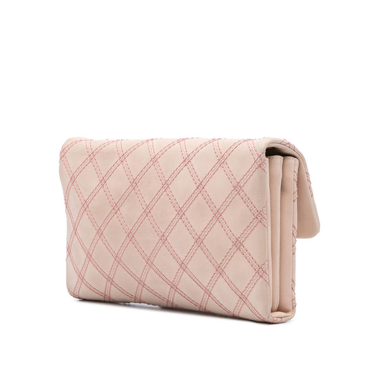 Chanel Jumbo Quilted Calfskin Triple Stitched Flap