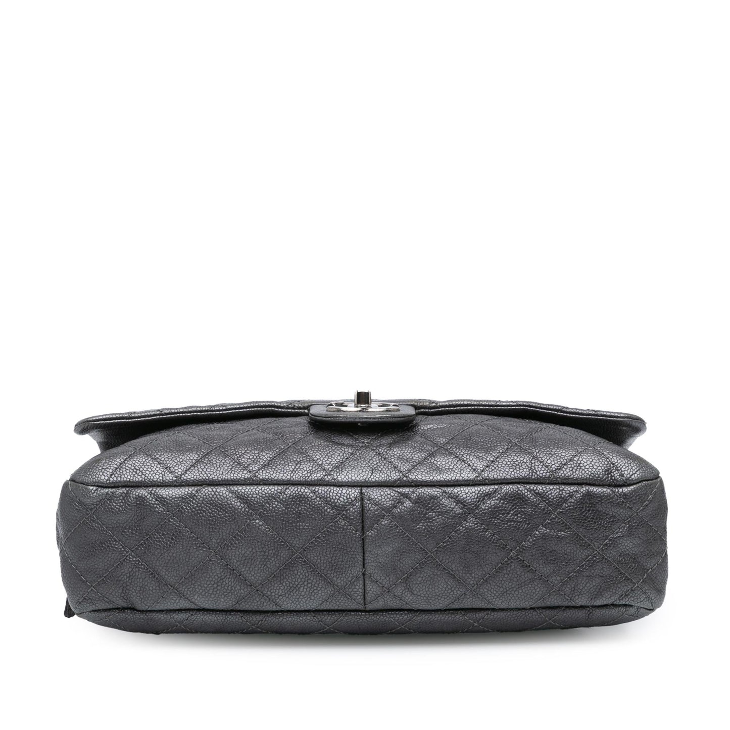Chanel Jumbo Quilted Caviar Easy Flap