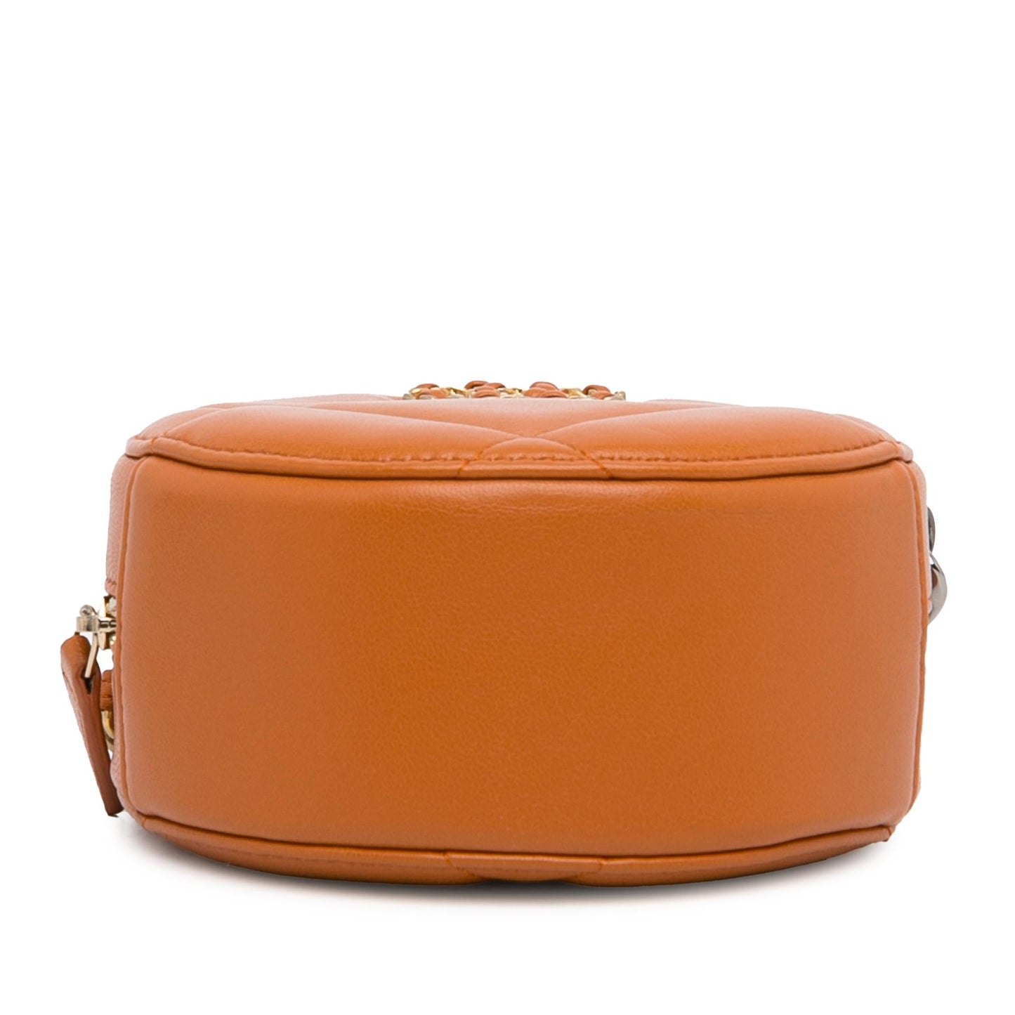 Chanel Lambskin 19 Round Clutch with Chain