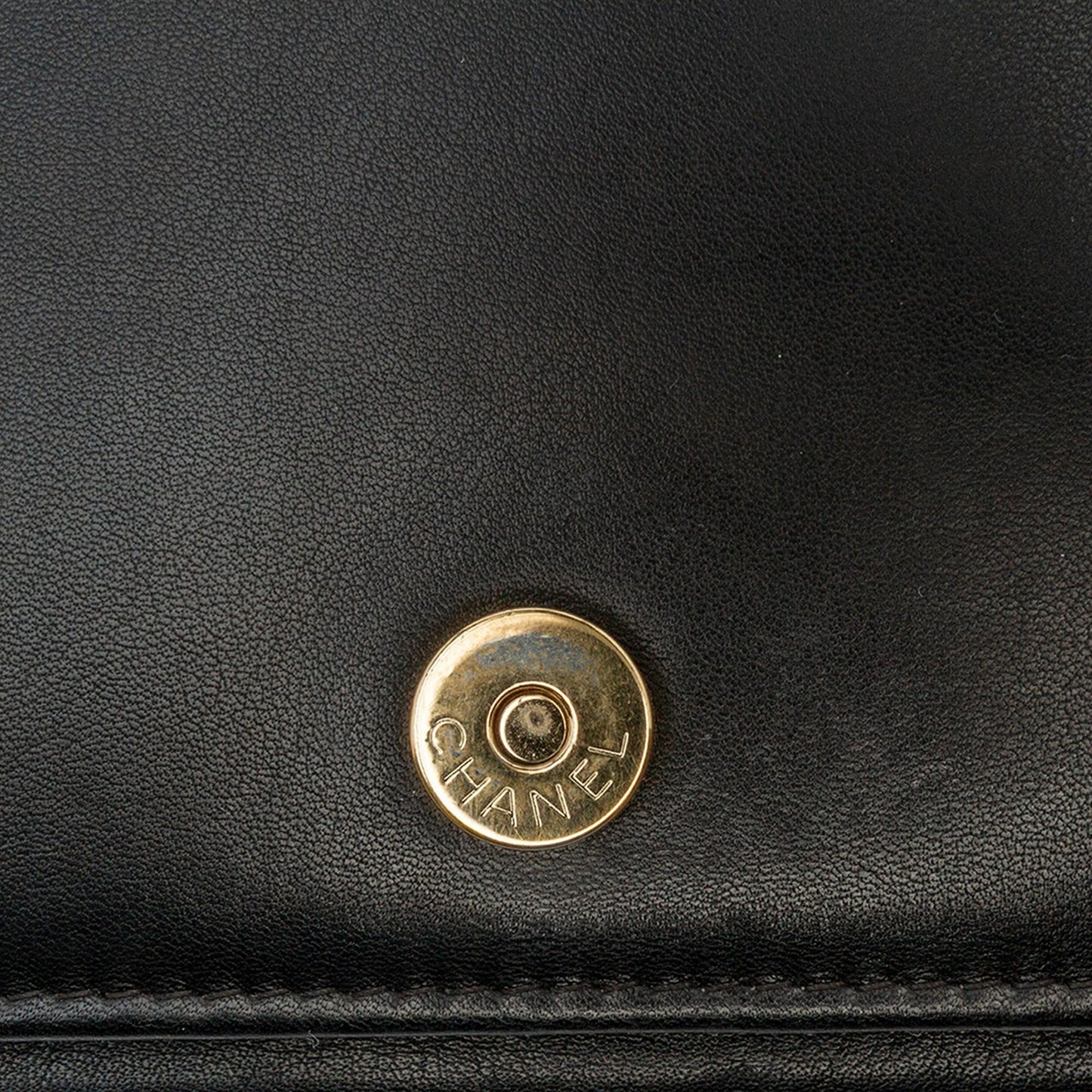 Chanel Lambskin Boy Wallet On Chain