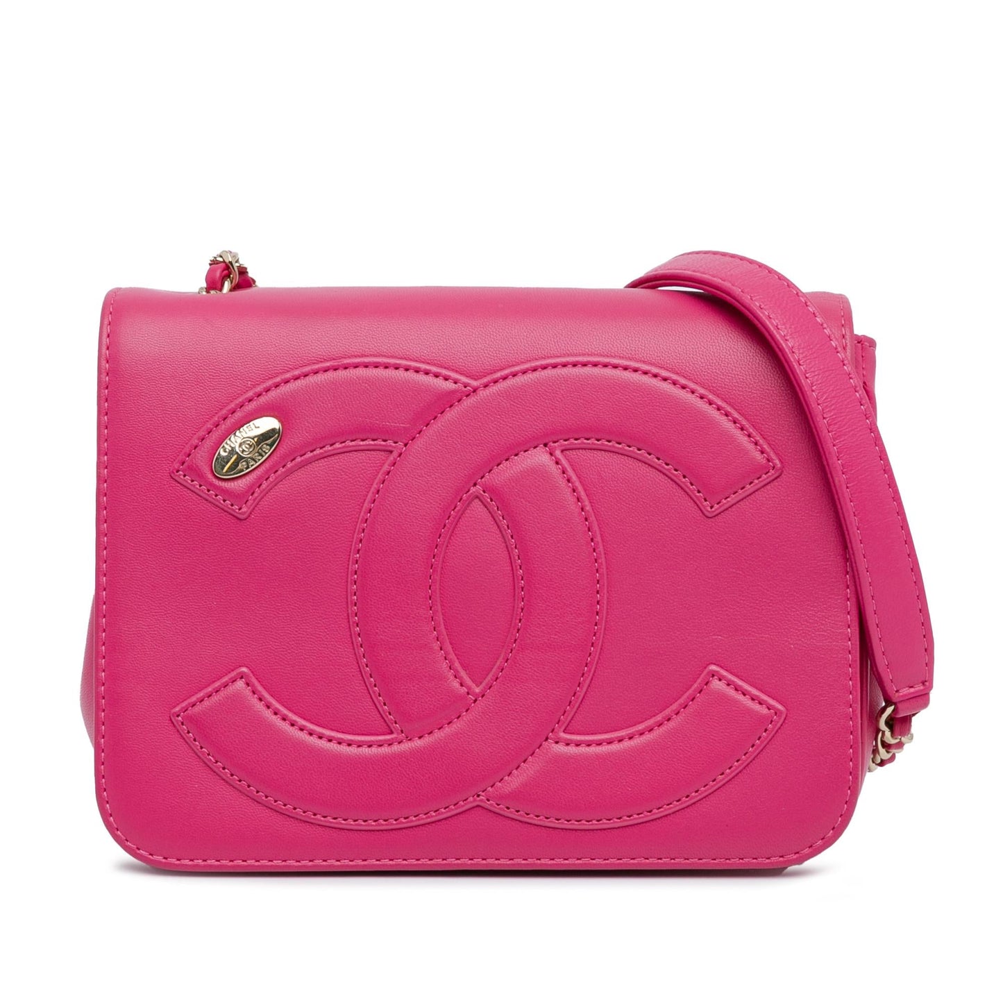 Chanel Lambskin CC Mania Flap