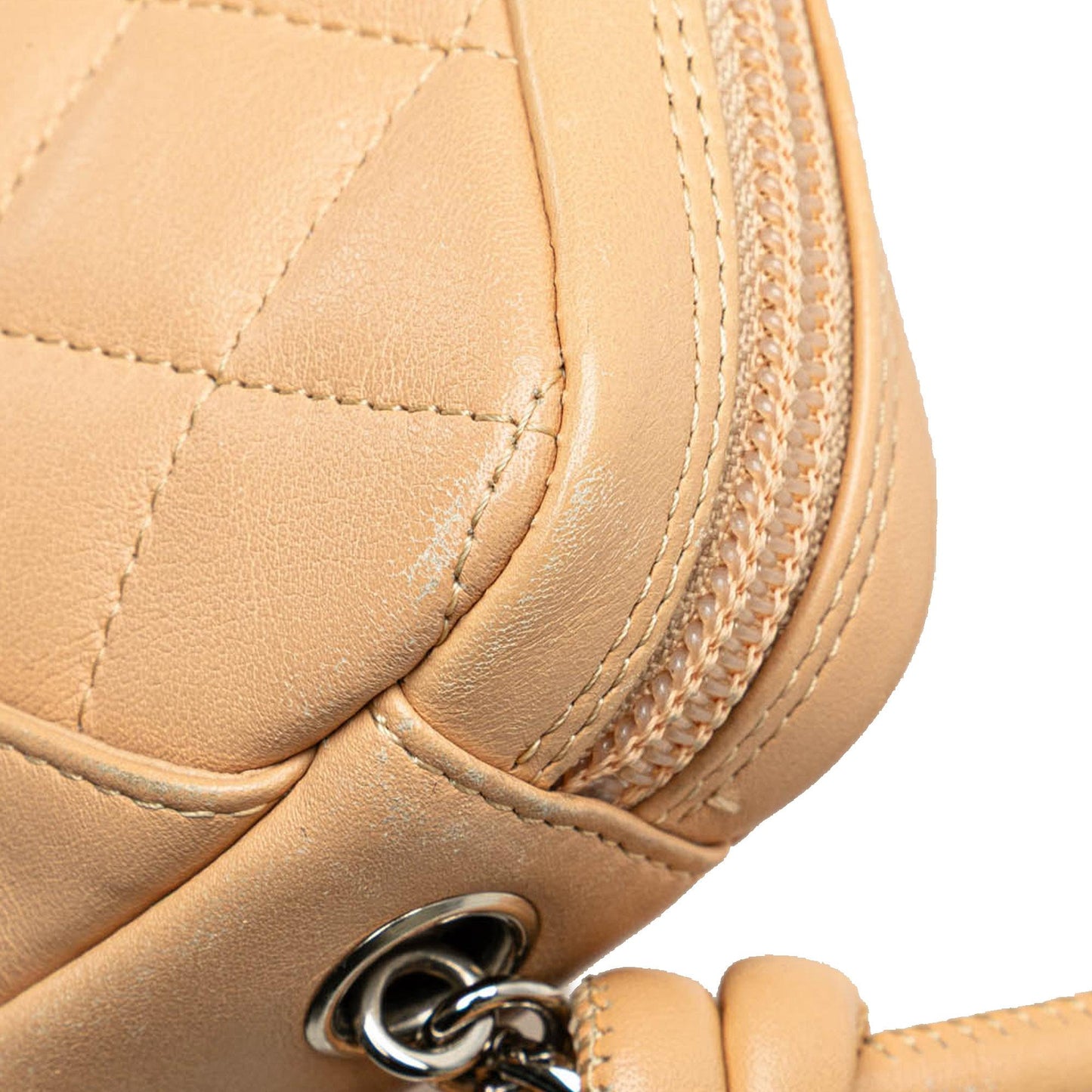 Chanel Lambskin Cambon Ligne Pochette