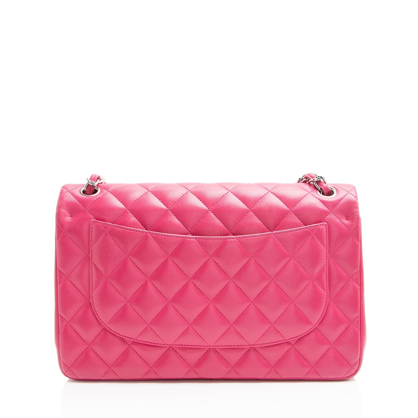 Chanel Lambskin Classic Jumbo Double Flap Bag